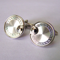 Zinc Alloy Cufflinks ALC008
