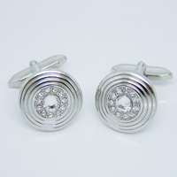 Zinc Alloy Cufflinks ALC013��1