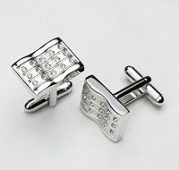 Zinc Alloy Cufflinks ALC019