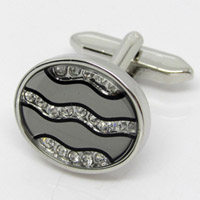 Glass Cufflinks GLC058