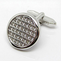 Crystal Cufflinks CRC049
