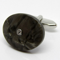 Celluloid Plastic Cufflinks PLC035
