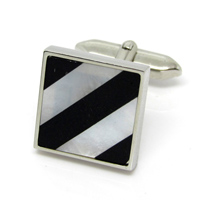 Multi MOP Onyx Cufflinks SPC024